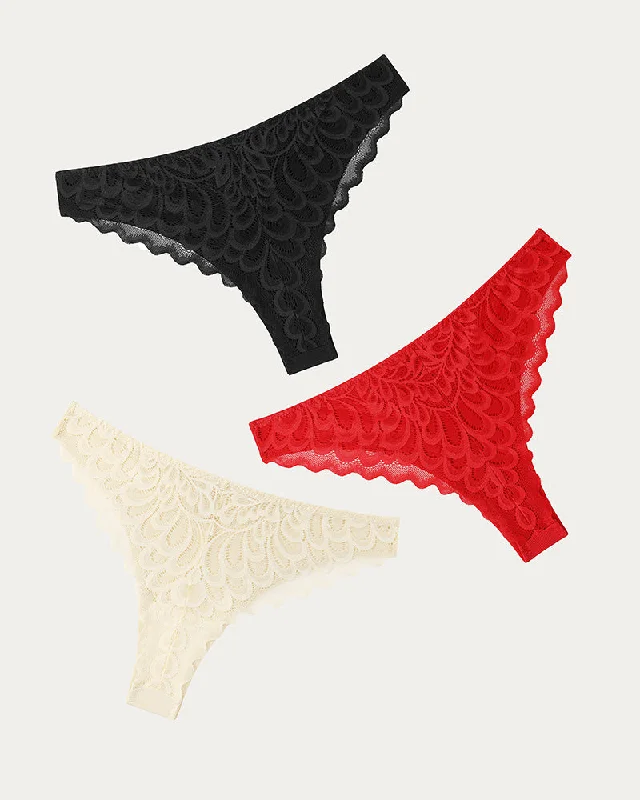 Bra with a quarter - cup design for a very revealing style Lace No Show Soft Breathe Hipster Panties Bra with a quarter - cup design for a very revealing style Lace No Show Soft Breathe Hipster Panties