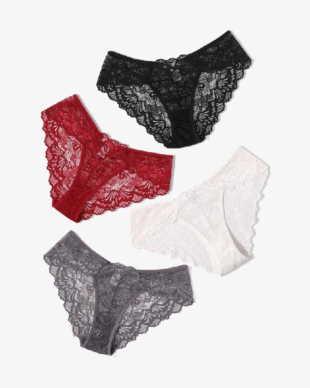 Bra with a multi - way strap system for different outfits Lace Hipster Panties Breathable Panty Bra with a multi - way strap system for different outfits Lace Hipster Panties Breathable Panty