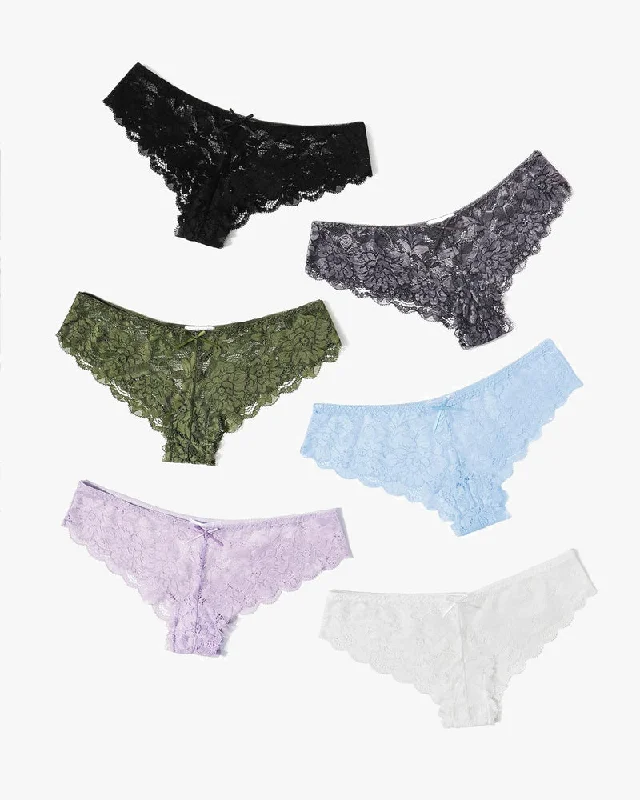 Nylon bras offering durability and stretch​ Floral Lace Panties Hipster