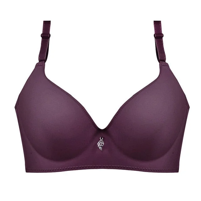 Bra with a plus - size long - line design for a slimming effect B C Cup Wire Free Bra For Women Bra with a plus - size long - line design for a slimming effect B C Cup Wire Free Bra For Women