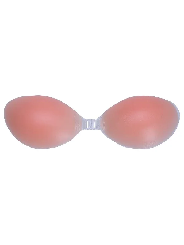 Bra with a cross - back strap design for a trendy look Backless Silicone Gel Push Up Strapless Invisible Bra Bra with a cross - back strap design for a trendy look Backless Silicone Gel Push Up Strapless Invisible Bra
