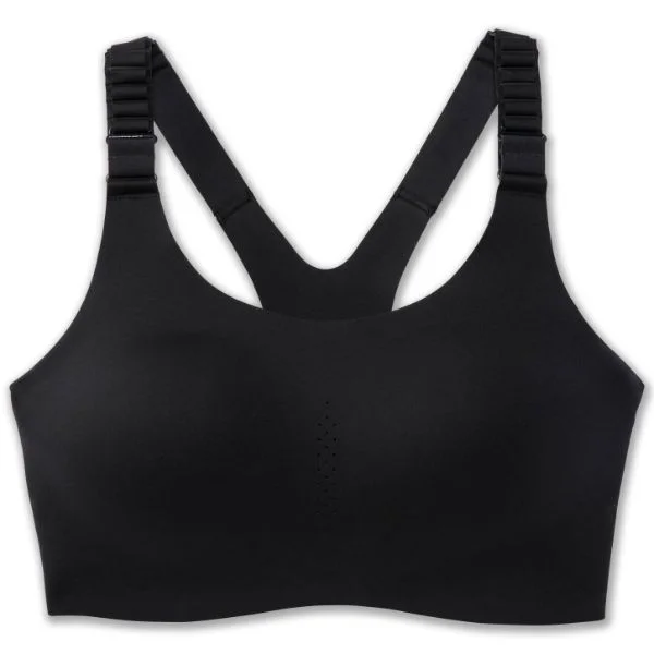 plus size friendly women sport bra designs BROOKS - Dare Racerback Run Bra 2.0