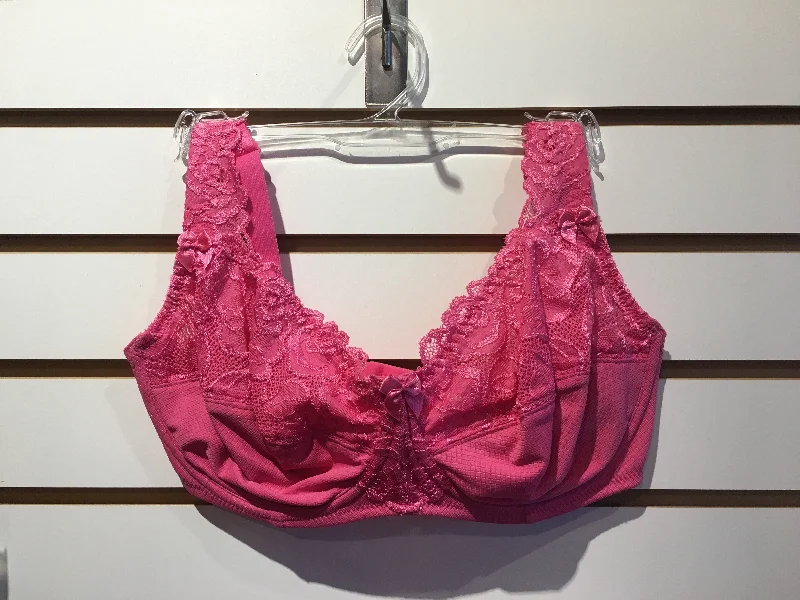Bra with a cross - back strap design for a trendy look​ SALE CHANGE Florence Pink