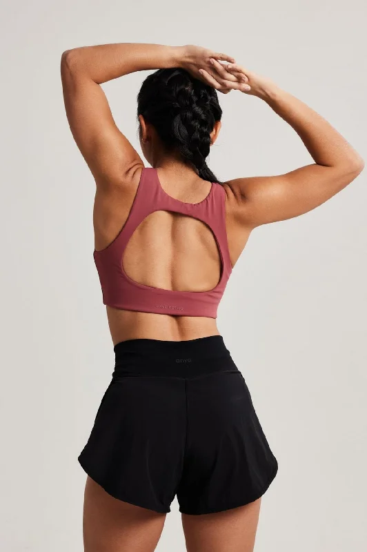 nursing women sport bra for breastfeeding ease Circle Back Bra 2.0 in Vintage