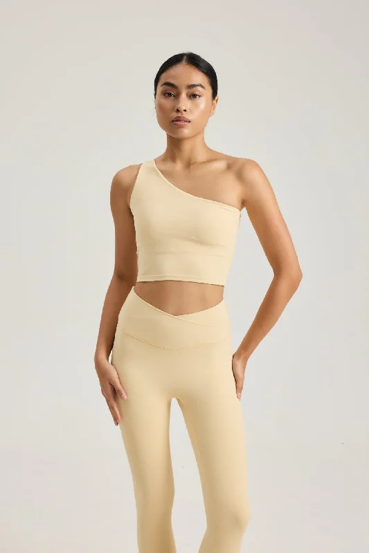 hypoallergenic women sport bra for sensitive skin Toga Longline Bra in Melt