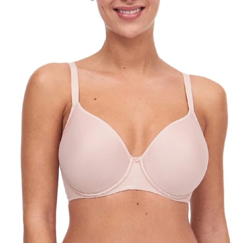 Bra with a half - cup design for a sexy and minimalist look Comfort Chic Memory Foam Bra In Rose - Chantelle Bra with a half - cup design for a sexy and minimalist look Comfort Chic Memory Foam Bra In Rose - Chantelle