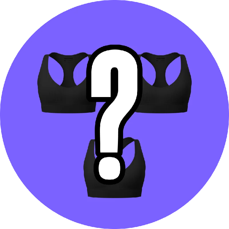 Bra with a textured fabric for added visual interest​ ComfyBra™ Mystery 3-Pack?️‍♂️