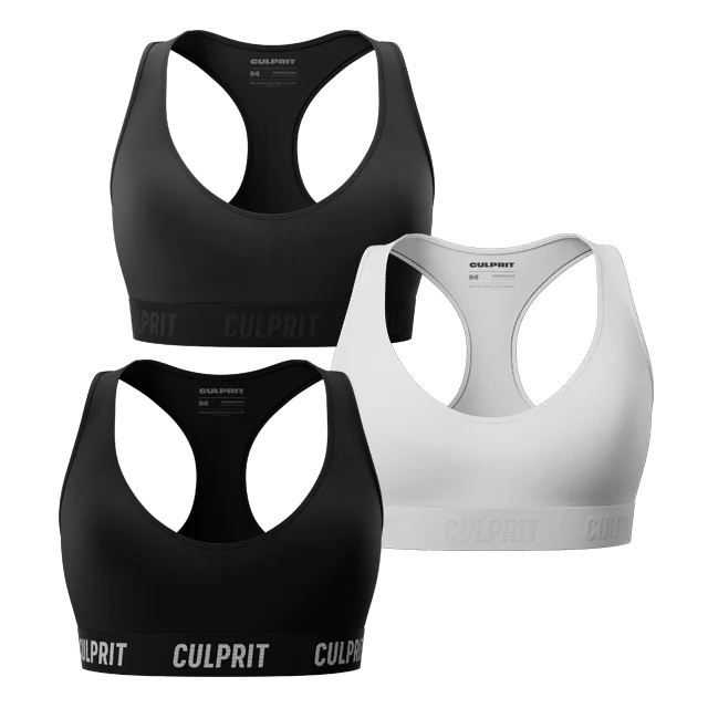 Bra with a quick - drying lining for convenience​ ComfyBra™ N°5 Bundle 3-Pack