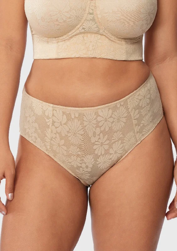 Bra with a hypoallergenic lining for sensitive skin Daisy High-Rise Soft Comfort Natural Nude Lace Brief Underwear Bra with a hypoallergenic lining for sensitive skin Daisy High-Rise Soft Comfort Natural Nude Lace Brief Underwear
