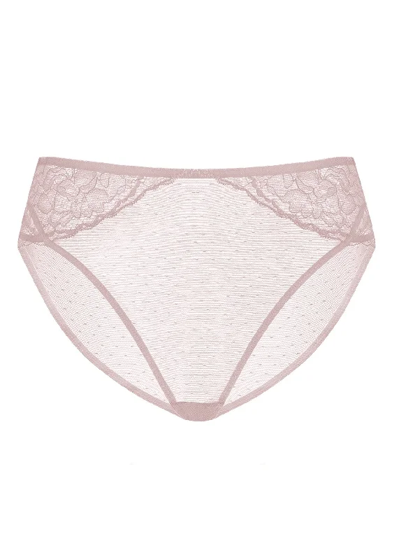Minimizer bras to reduce the appearance of breast size Enchante High-Rise Dark Pink Mesh Brief Underwear Minimizer bras to reduce the appearance of breast size Enchante High-Rise Dark Pink Mesh Brief Underwear
