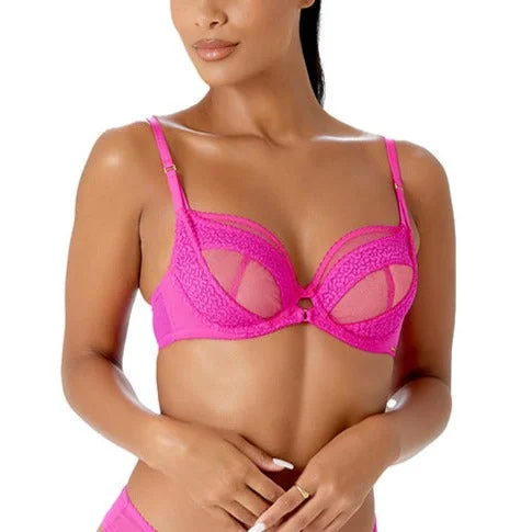 Convertible bras with adjustable straps for versatile styling Envy Non Padded Plunge Bra In Pink - Gossard Convertible bras with adjustable straps for versatile styling Envy Non Padded Plunge Bra In Pink - Gossard
