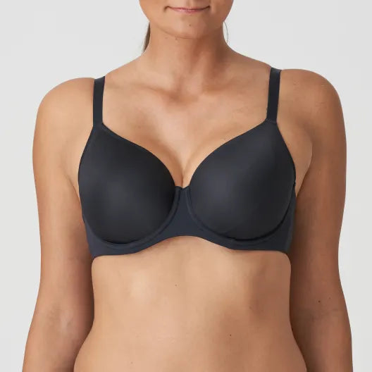 Bra with a breathable lining for a cool feel Figuras Non Padded Full Cup Bra In Charcoal - PrimaDonna Bra with a breathable lining for a cool feel Figuras Non Padded Full Cup Bra In Charcoal - PrimaDonna