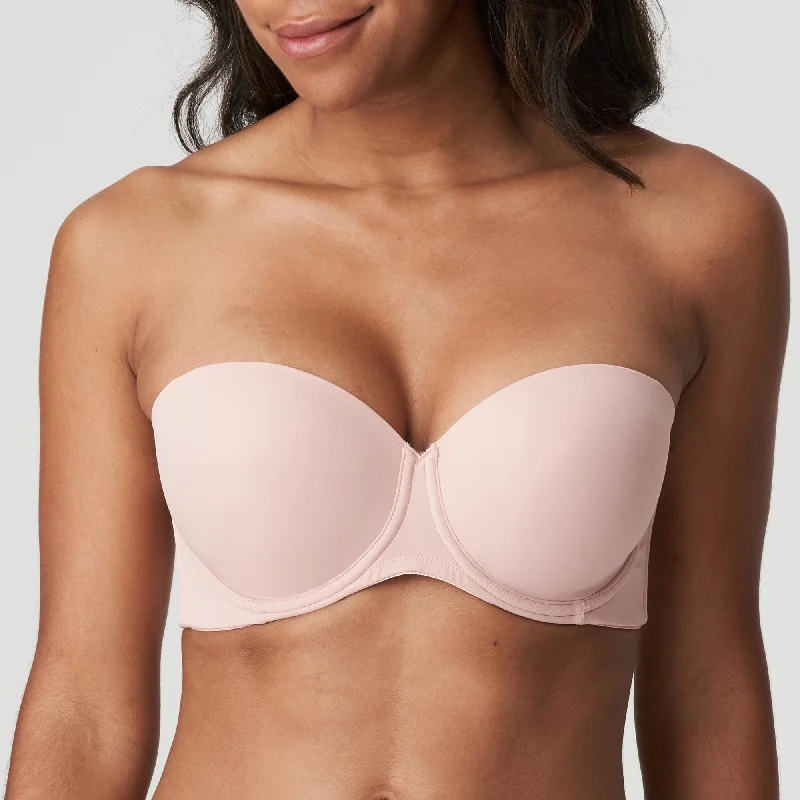 Bra with a solid color for a classic and versatile option Figuras Padded Bra Strapless In Powder Rose - PrimaDonna Bra with a solid color for a classic and versatile option Figuras Padded Bra Strapless In Powder Rose - PrimaDonna