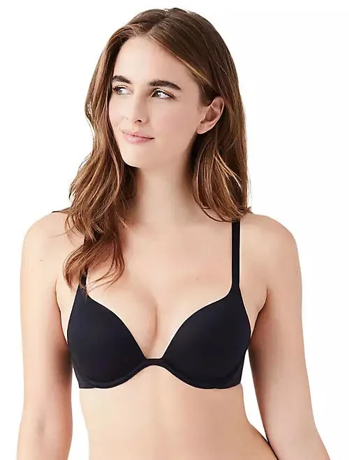 Bra with a multi - way strap system for different outfits​ Foundation Black Push Up Bra