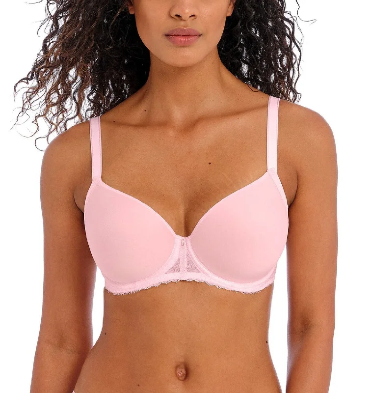 Nylon bras offering durability and stretch​ Signature Moulded Spacer Bra In Barely Pink - Freya