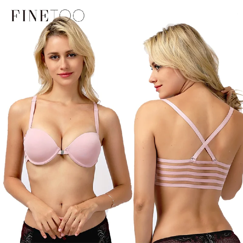Nursing bras for easy breastfeeding access​ Front Closure Bra For Women Breathable
