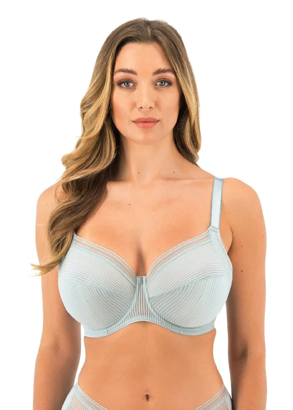 Bra with a low - cut cup for a more revealing style Fusion Full Cup Side Support Bra In Sea Breeze - Fantasie Bra with a low - cut cup for a more revealing style Fusion Full Cup Side Support Bra In Sea Breeze - Fantasie