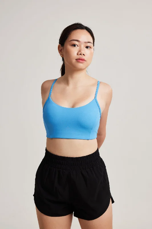 breathable women sport bra for ventilation Here And Now Bra 2.0 in Keen