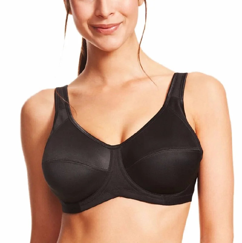 Bra with a foam - lined cup for a more structured shape High Impact Full Coverage Underwire Professional Non-padded Bra Bra with a foam - lined cup for a more structured shape High Impact Full Coverage Underwire Professional Non-padded Bra