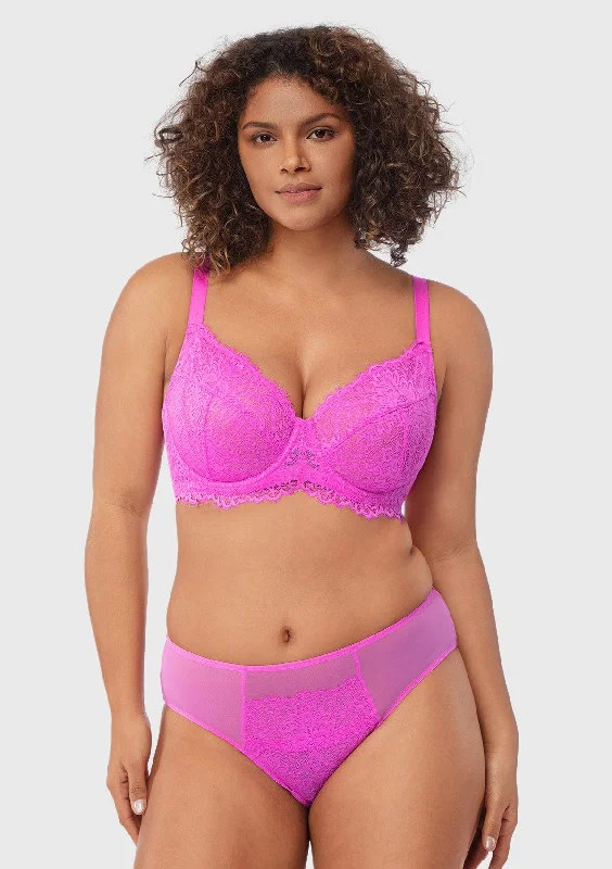 Front - closure bras for easy on and off​ HSIA Sunflower Pink Underwire Lace Bra