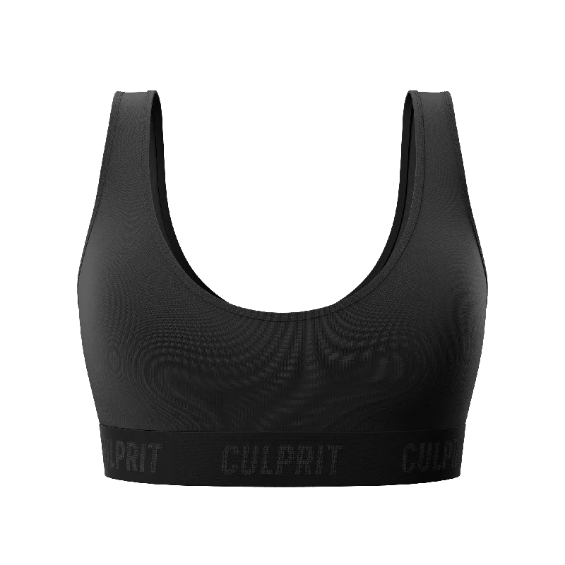 Bra with a cross - back strap design for a trendy look​ Incognito Mode ?️ Scoop Bra