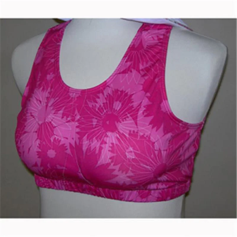 Bra with a nylon - lined cup for stretch and support​ SALE Janac Pink Sports Bra
