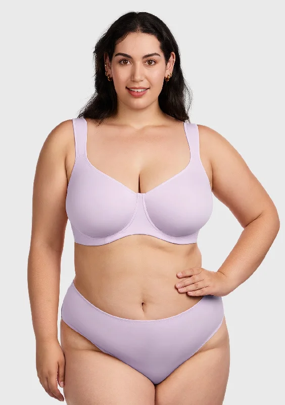 Bra with a multi - way strap system for different outfits Joan Ultimate Soft T-shirt Unlined Underwire Minimizer Bra Bra with a multi - way strap system for different outfits Joan Ultimate Soft T-shirt Unlined Underwire Minimizer Bra