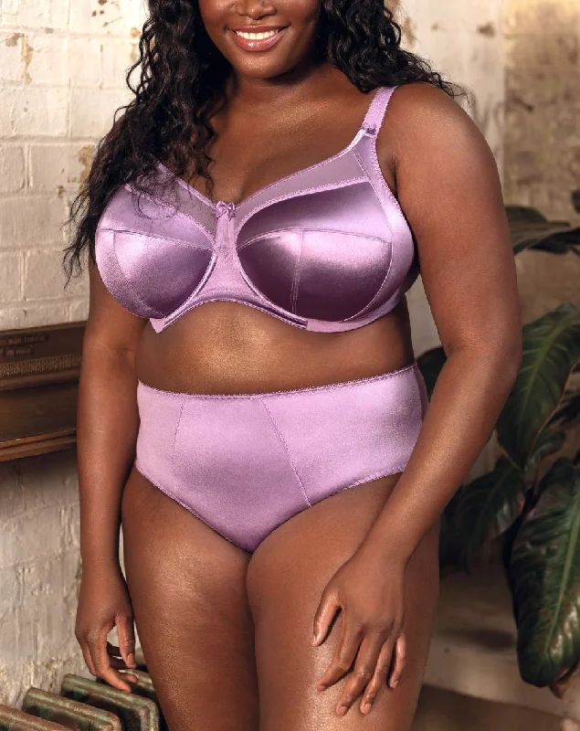 Bra with a plus - size underbust band for a secure fit Keira Full Cup Bra In Wisteria - Goddess Bra with a plus - size underbust band for a secure fit Keira Full Cup Bra In Wisteria - Goddess