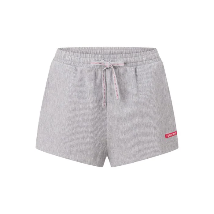 low impact breathable women sport bra LORNA JANE - Retreat Rib Lounge Shorts
