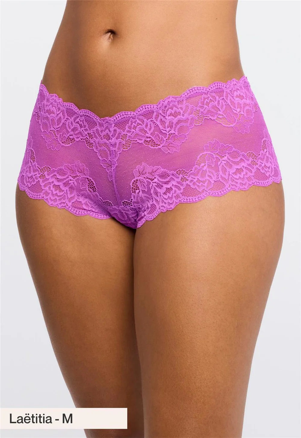 Bra with a hypoallergenic lining for sensitive skin MONTELLE 9000 LACE CHEEKLY PANTY IN Dahlia Bra with a hypoallergenic lining for sensitive skin MONTELLE 9000 LACE CHEEKLY PANTY IN Dahlia