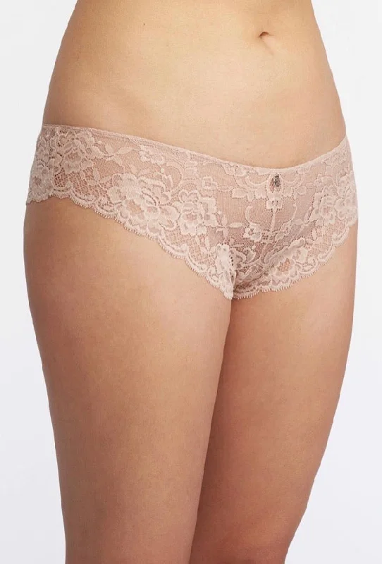 Strapless bras for wearing with strapless tops and dresses Montelle 9001 Signature Lace Brazilian in Nude Strapless bras for wearing with strapless tops and dresses Montelle 9001 Signature Lace Brazilian in Nude