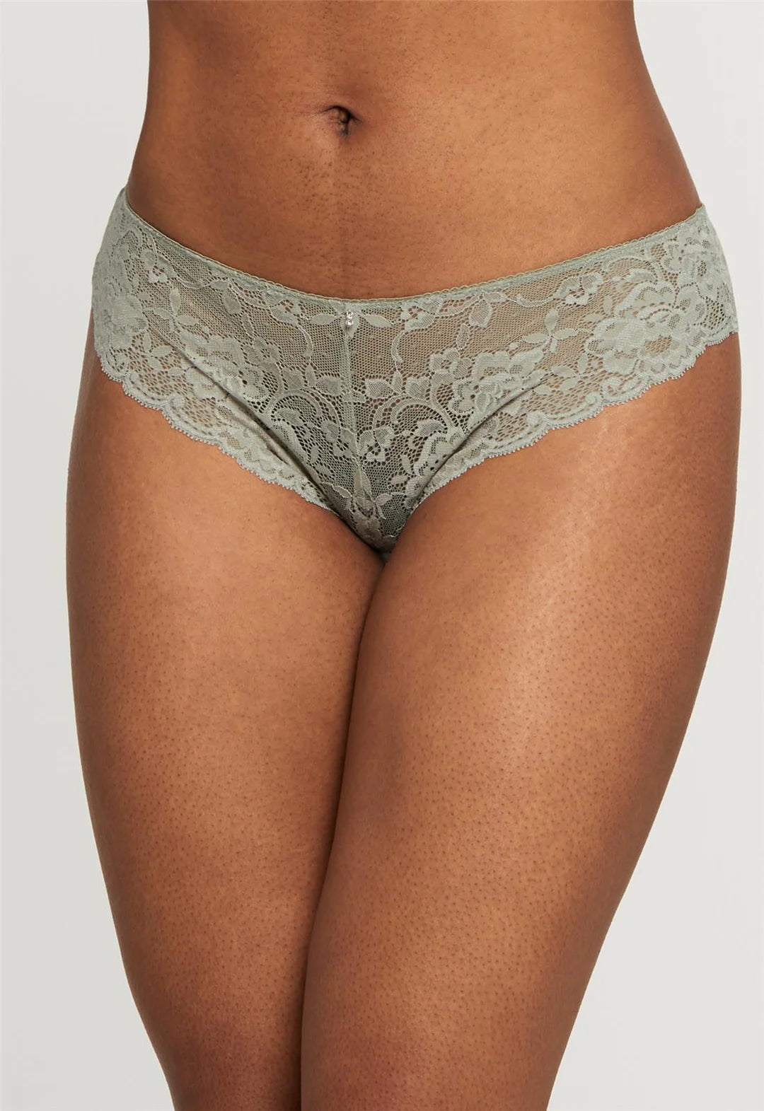 Long - line bras for added support and a slimming effect Montelle 9001 Signature Lace Brazilian in Sage Long - line bras for added support and a slimming effect Montelle 9001 Signature Lace Brazilian in Sage