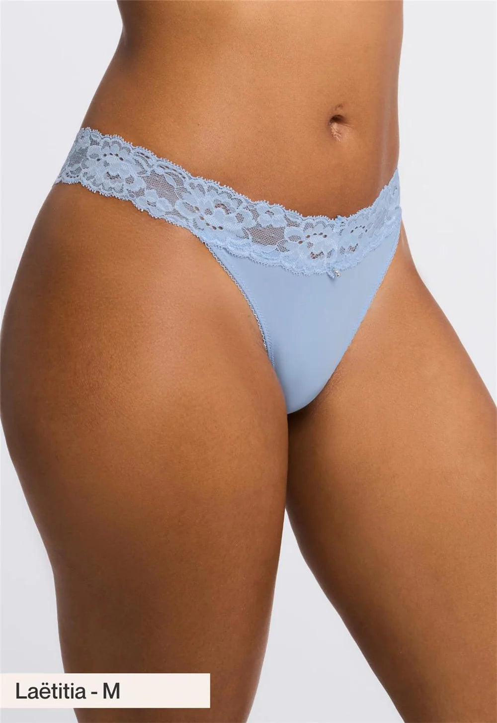 Bra with a balconette style for a flirty neckline Montelle 9002 Thong in Beach House Bra with a balconette style for a flirty neckline Montelle 9002 Thong in Beach House