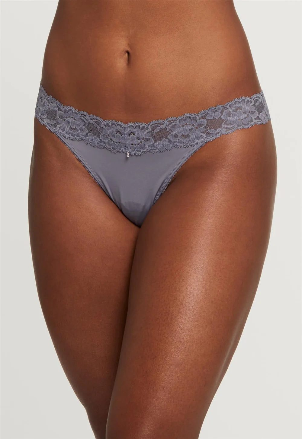 Bra with a wire - free construction for a softer feel MONTELLE 9002 THONG IN CRYSTAL GREY Bra with a wire - free construction for a softer feel MONTELLE 9002 THONG IN CRYSTAL GREY