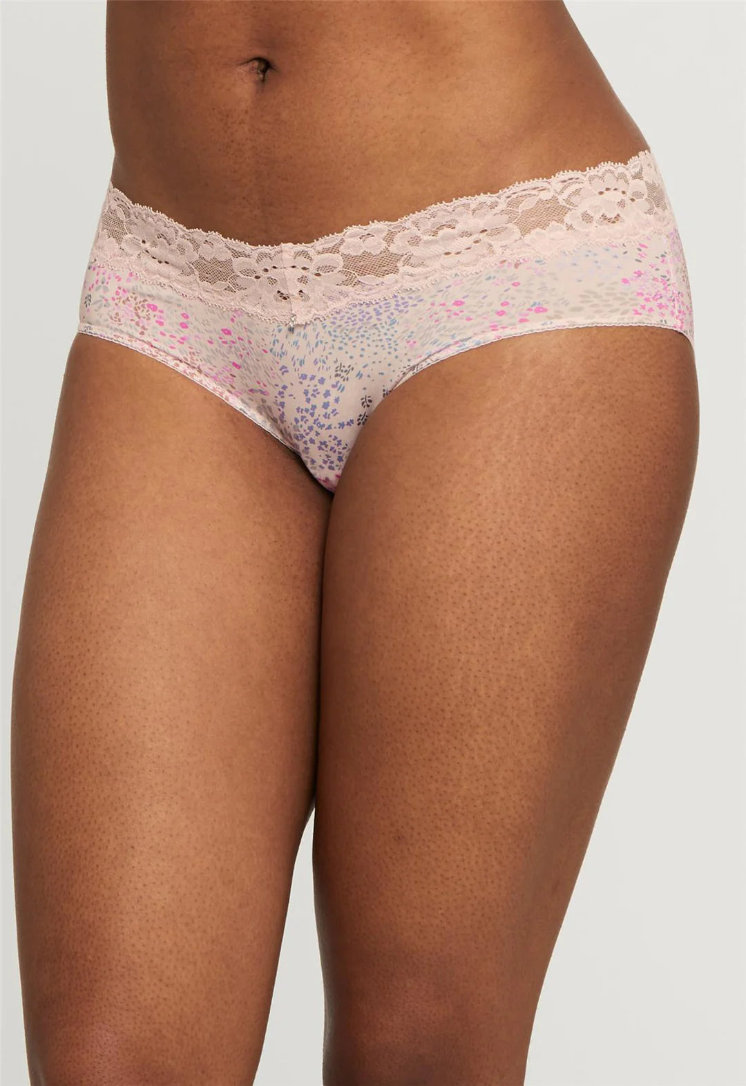 Bra with a moisture - wicking memory foam cup for sweaty conditions Montelle 9003 Hipster Panty in Flower Fields Bra with a moisture - wicking memory foam cup for sweaty conditions Montelle 9003 Hipster Panty in Flower Fields