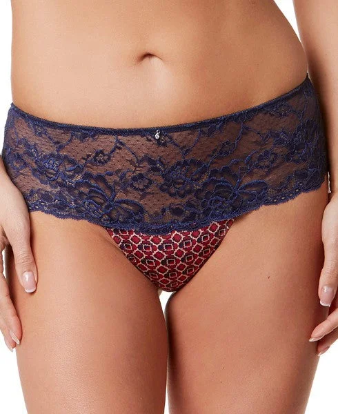 Minimizer bras to reduce the appearance of breast size​ Montelle 9188 Cheeky Thong