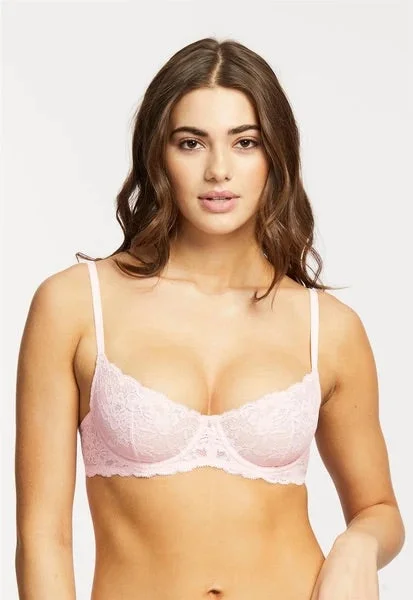Bra with a lace - trim for an elegant and delicate touch MONTELLE 9312 Flirt Demi Lace Bra in Blush Bra with a lace - trim for an elegant and delicate touch MONTELLE 9312 Flirt Demi Lace Bra in Blush