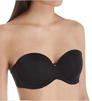 Underwire bras for enhanced support and shaping MONTELLE 9319 STRAPLESS BRA IN BLACK Underwire bras for enhanced support and shaping MONTELLE 9319 STRAPLESS BRA IN BLACK