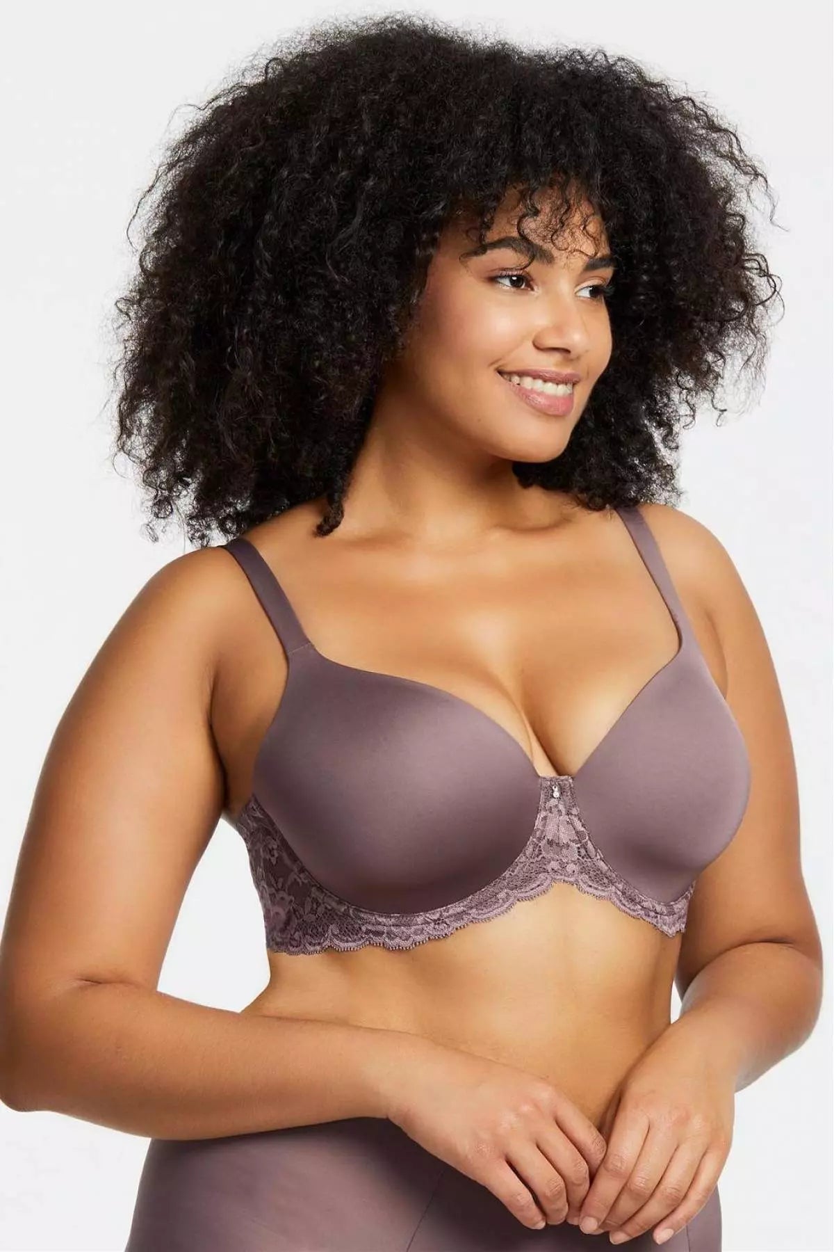 Demi - cup bras for a sexy and revealing look Montelle 9320 Pure Plue T-Shirt Bra in Almond Spice Demi - cup bras for a sexy and revealing look Montelle 9320 Pure Plue T-Shirt Bra in Almond Spice