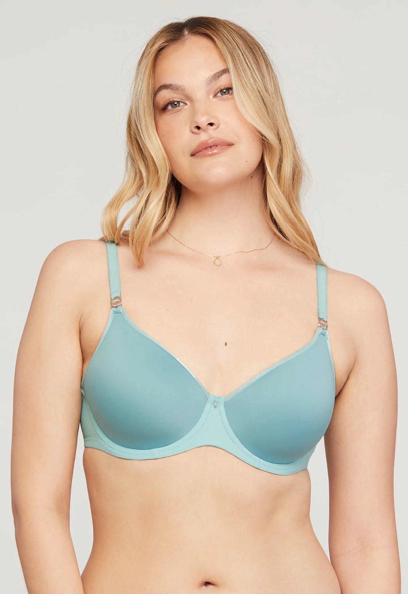 Bra with a matte finish for a more subdued appearance Montelle 9321 Spacer Bra in Skylight Bra with a matte finish for a more subdued appearance Montelle 9321 Spacer Bra in Skylight
