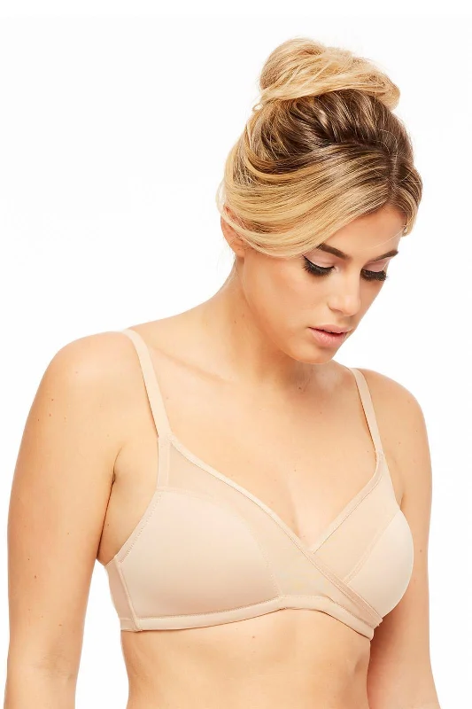 Bra with underbust support for better breast lift SALE MONTELLE 9327 WIRE FREE PLUS T-SHIRT BRA IN NUDE Bra with underbust support for better breast lift SALE MONTELLE 9327 WIRE FREE PLUS T-SHIRT BRA IN NUDE