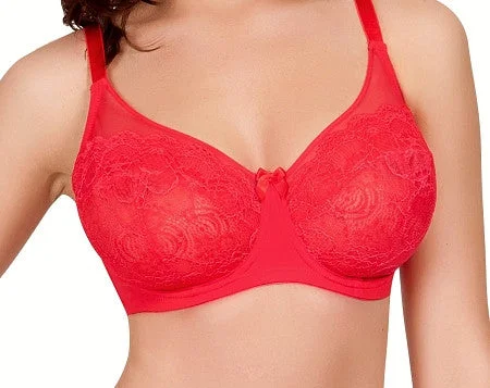 Bra with a quick - drying lining for convenience SALE Parfait Carole 3102 Lollipop Red Bra with a quick - drying lining for convenience SALE Parfait Carole 3102 Lollipop Red
