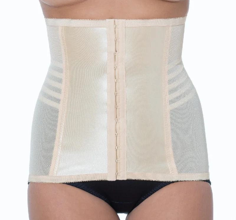 Shaper for a beach - ready body in summer Rago Shapewear Basic Colors Satin Panel Waist Cincher 821 Shaper for a beach - ready body in summer Rago Shapewear Basic Colors Satin Panel Waist Cincher 821