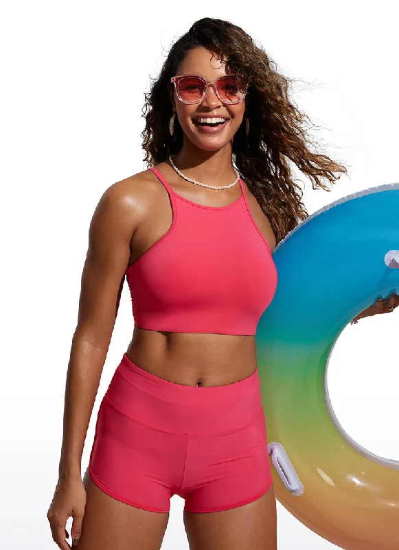 Bra with a seamless back for a smooth look under clothes Sunshine Bikini Top High Neck Bra with a seamless back for a smooth look under clothes Sunshine Bikini Top High Neck