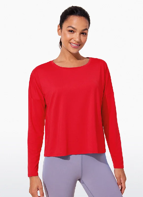 Seamless bras for a smooth and invisible look under clothes UPF 50+ Lightweight Heather Cropped Long Sleeves Seamless bras for a smooth and invisible look under clothes UPF 50+ Lightweight Heather Cropped Long Sleeves