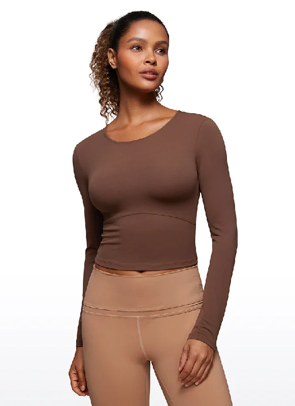 Maternity bras for expectant mothers' changing needs Butterluxe Cropped Front Seam Long Sleeve Maternity bras for expectant mothers' changing needs Butterluxe Cropped Front Seam Long Sleeve