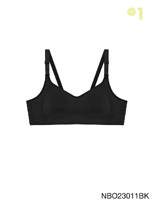 Bra with a nylon - lined cup for stretch and support SABINA NBO23011 Function Bra Wireless Bra Bra with a nylon - lined cup for stretch and support SABINA NBO23011 Function Bra Wireless Bra