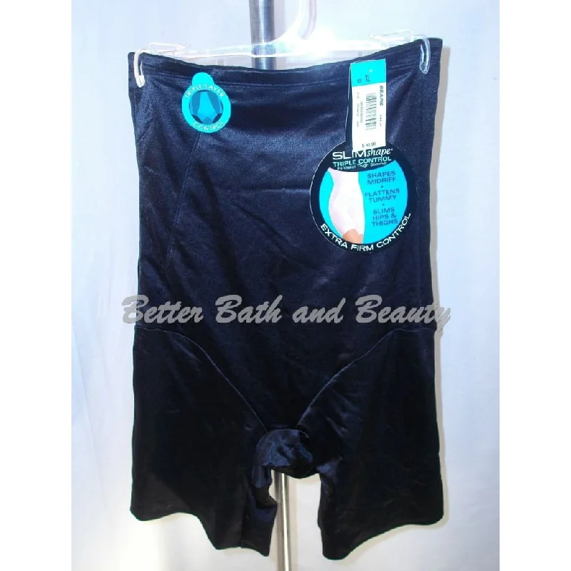 Thermal shaper to boost body heat and metabolism Sears Slim Shape Extra Firm Control High Waist Thigh Slimmer Large Black NWT Thermal shaper to boost body heat and metabolism Sears Slim Shape Extra Firm Control High Waist Thigh Slimmer Large Black NWT