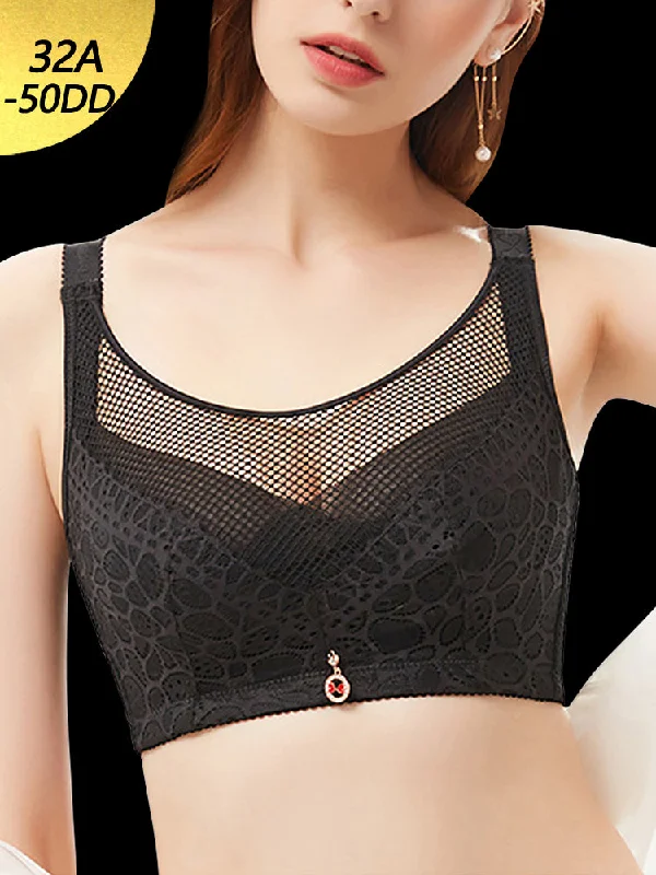 Bralettes for a trendy and comfortable alternative Sexy Breathable Thin Lace Wireless Bra Bralettes for a trendy and comfortable alternative Sexy Breathable Thin Lace Wireless Bra