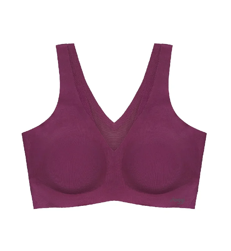 T - shirt bras with a seamless and smooth finish for wearing under T - shirts SLOGGI ZERO FEEL AIR TOP T - shirt bras with a seamless and smooth finish for wearing under T - shirts SLOGGI ZERO FEEL AIR TOP